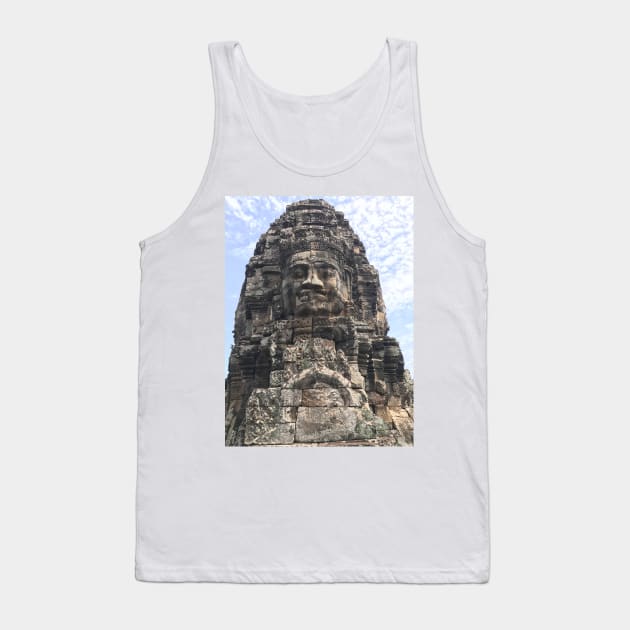 Cambodian Temple Tank Top by Andrii Haranin